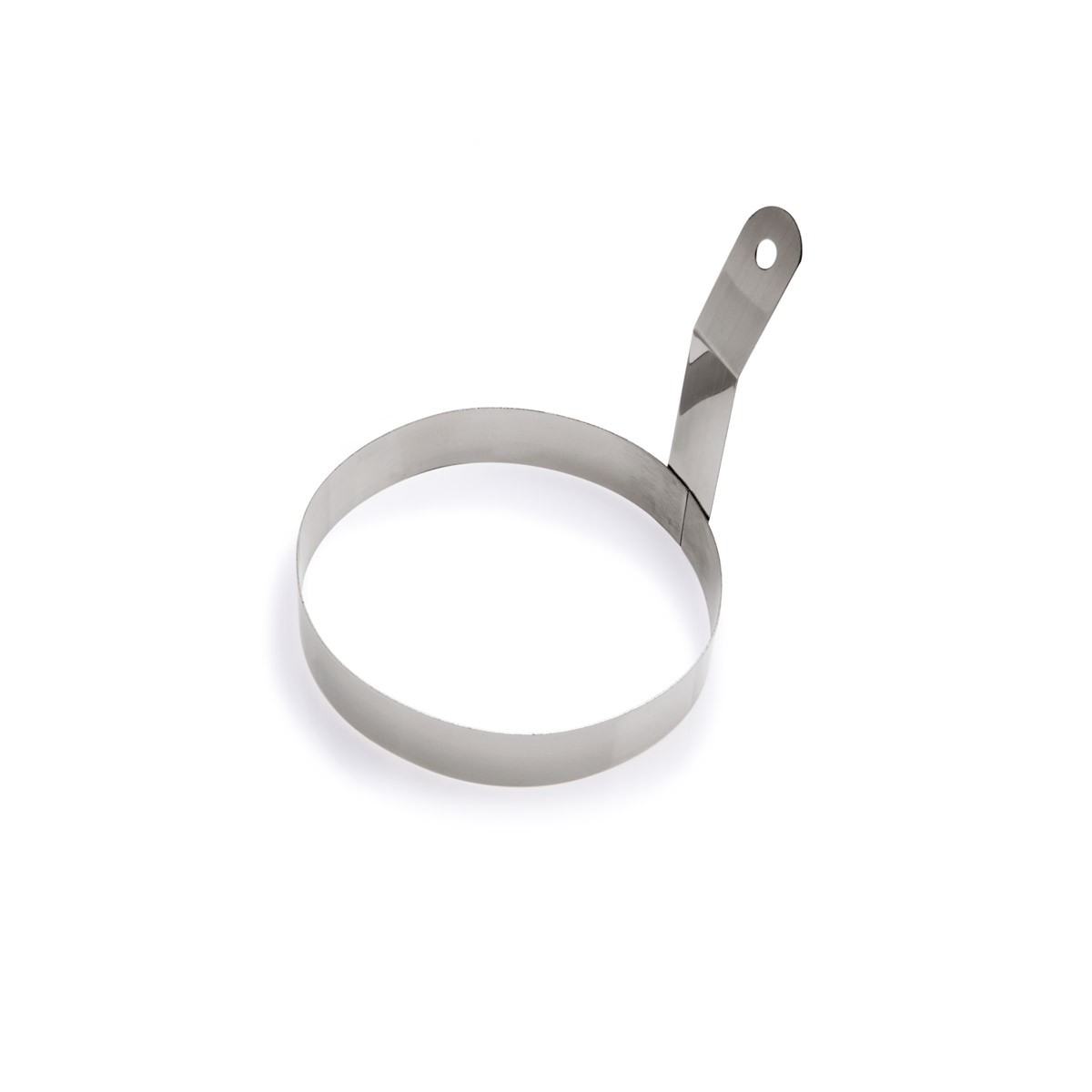 GRILL-EXPERTE.de Bratring - Edelstahl - 10cm Durchmesser - Ideal für Spiegelei, Omlett, Käse etc