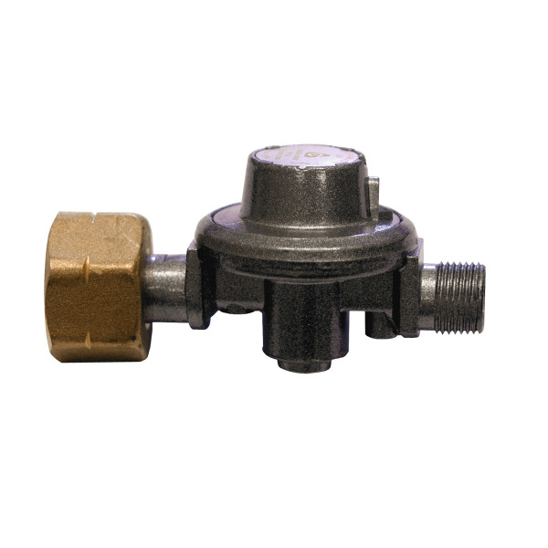 Gasregler 2,5bar - 8kg/h - Kombi x G 3/8" LH-KN