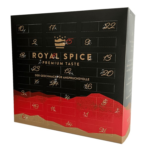 ROYAL SPICE Adventskalender - 24 Leckereien für Grill und Küche