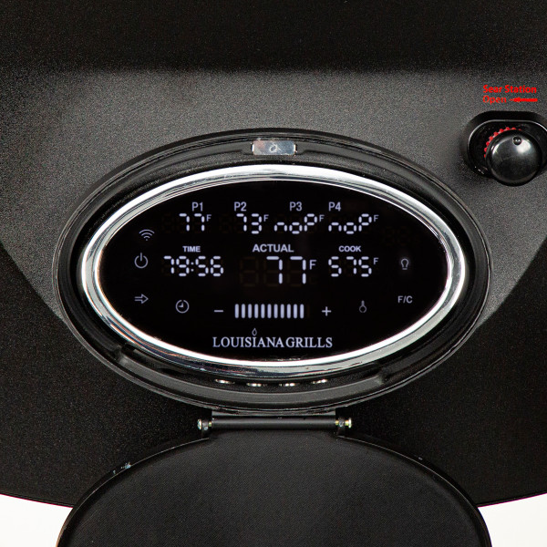 LOUISIANA Grills LG 1200 FP BLACK LABEL Pellet Grill Smoker mit