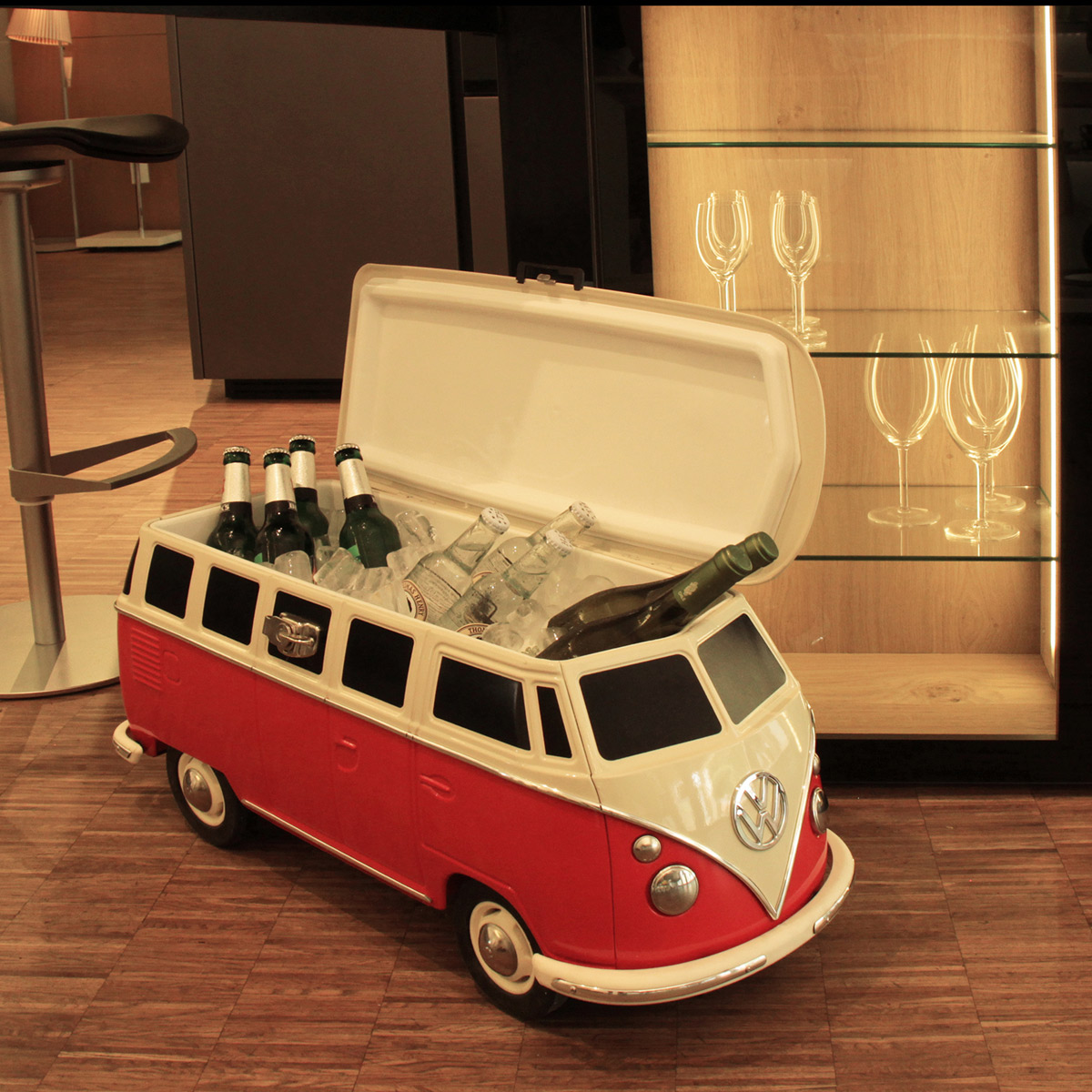 VW T1 Bulli Bus Fahrbare Kühlbox (30 l)