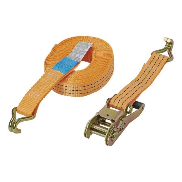 Spanngurt mit Ratsche + 2 Haken 8 Meter 3000kg - TüV/GS EN12195-2