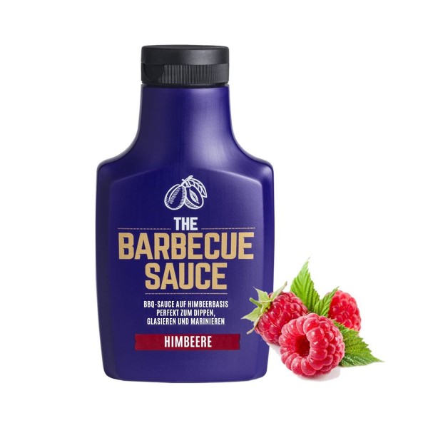 THE BARBECUE SAUCE - Himbeere - auf Himbeerbasis - 390g Flasche