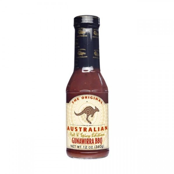 The Original Australian Gunawirra BBQ Sauce 355ml leichte Würze & dezentes Raucharoma