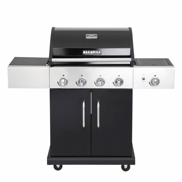 ALLGRILL IMPULS schwarz - 4 Brenner + Steakzone