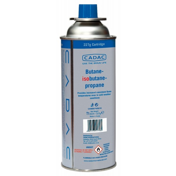 CADAC CAN227 Butan/Propan Kartusche mit SSN-29 Anschluss - 227g