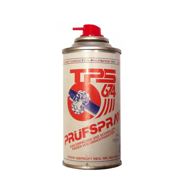 Gas Lecksuchspray 125ml Sprühdose mit Zielrohr - winterfest - inkl. Korrossionsschutz