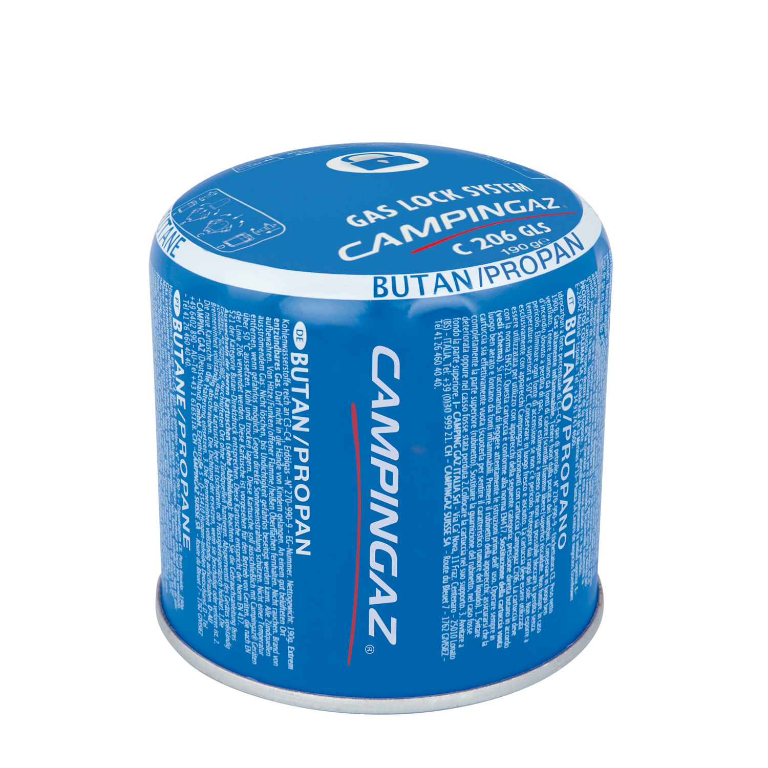 CAMPINGAZ C 206 GLS Stechkartusche Butan/Propan Grill Experte